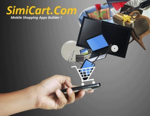 mobile shopping app builder with simicart
