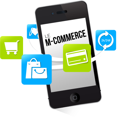 M-commerce type - shopping