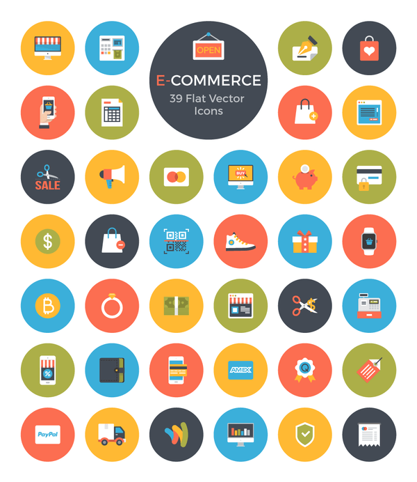 Best Free eCommerce Icon Sets (2023 Updated) - SimiCart