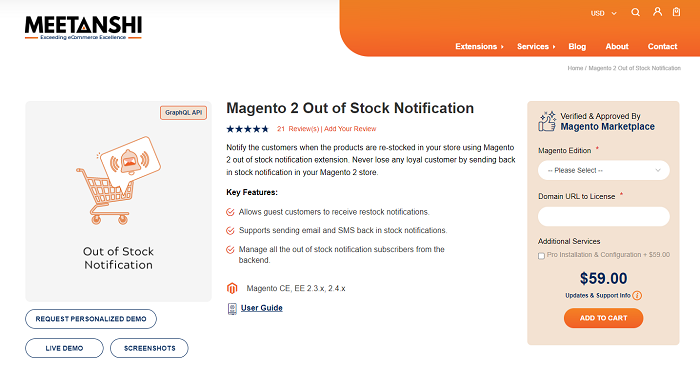 15+ Examples For Magento 2 Notify Me When This Product Is In Stock 