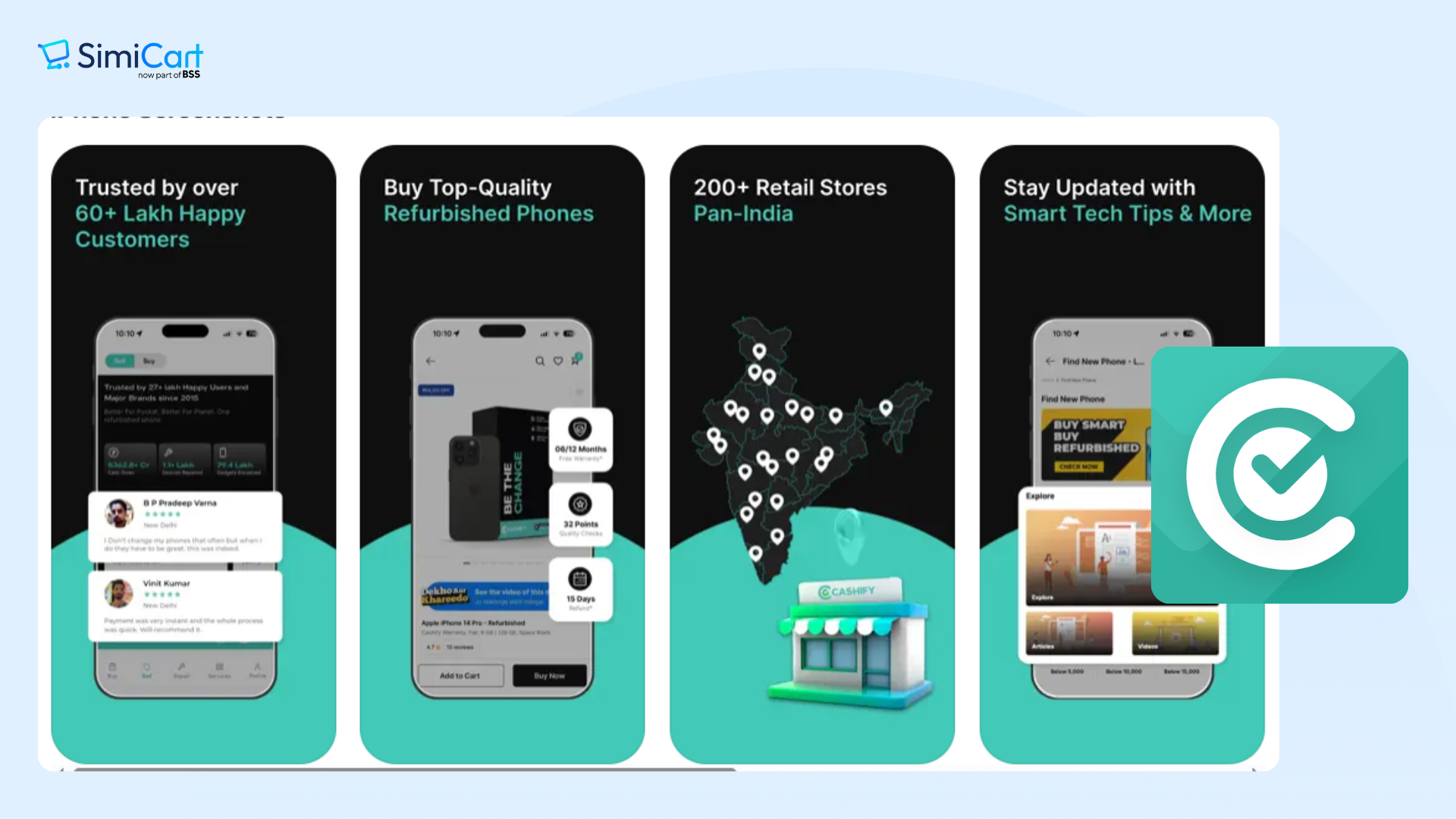 Cashify is one of the best apps to sell phone in India