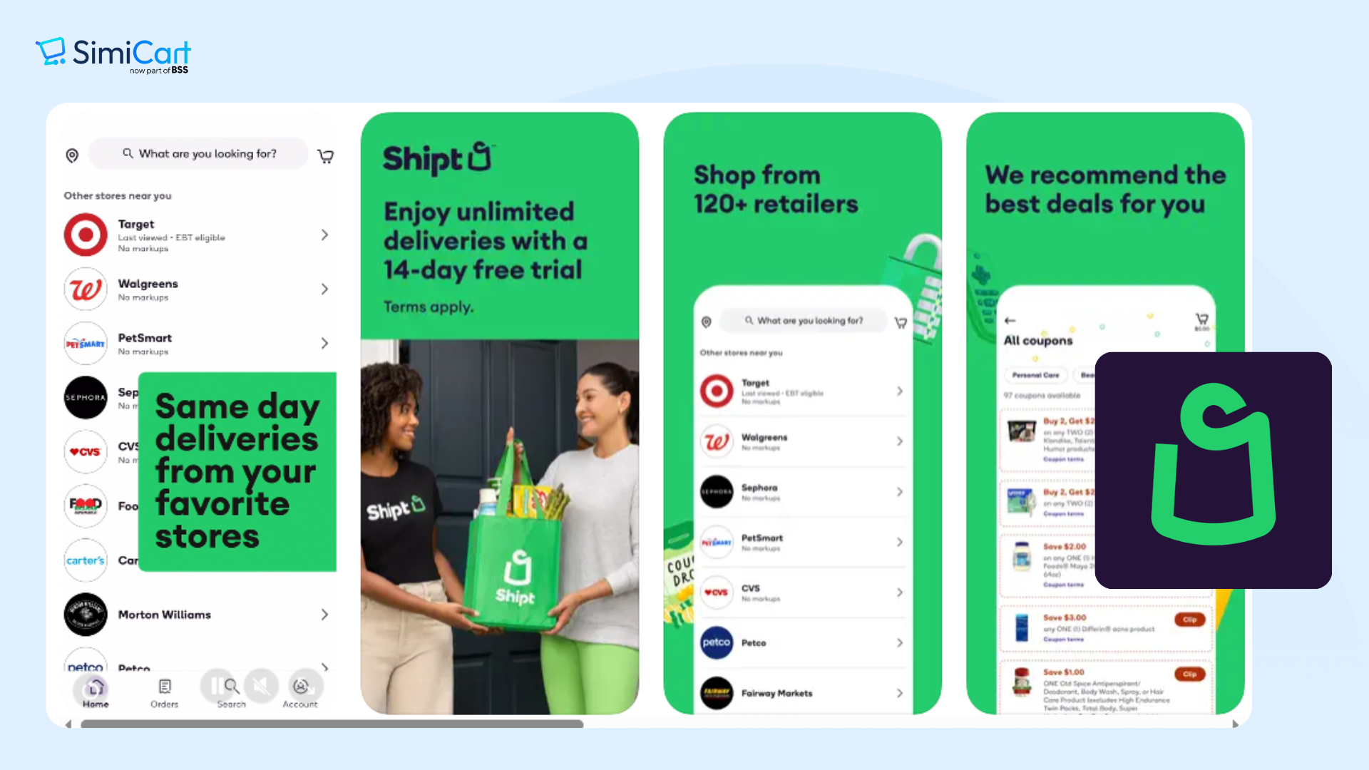 Shipt app like Instacart