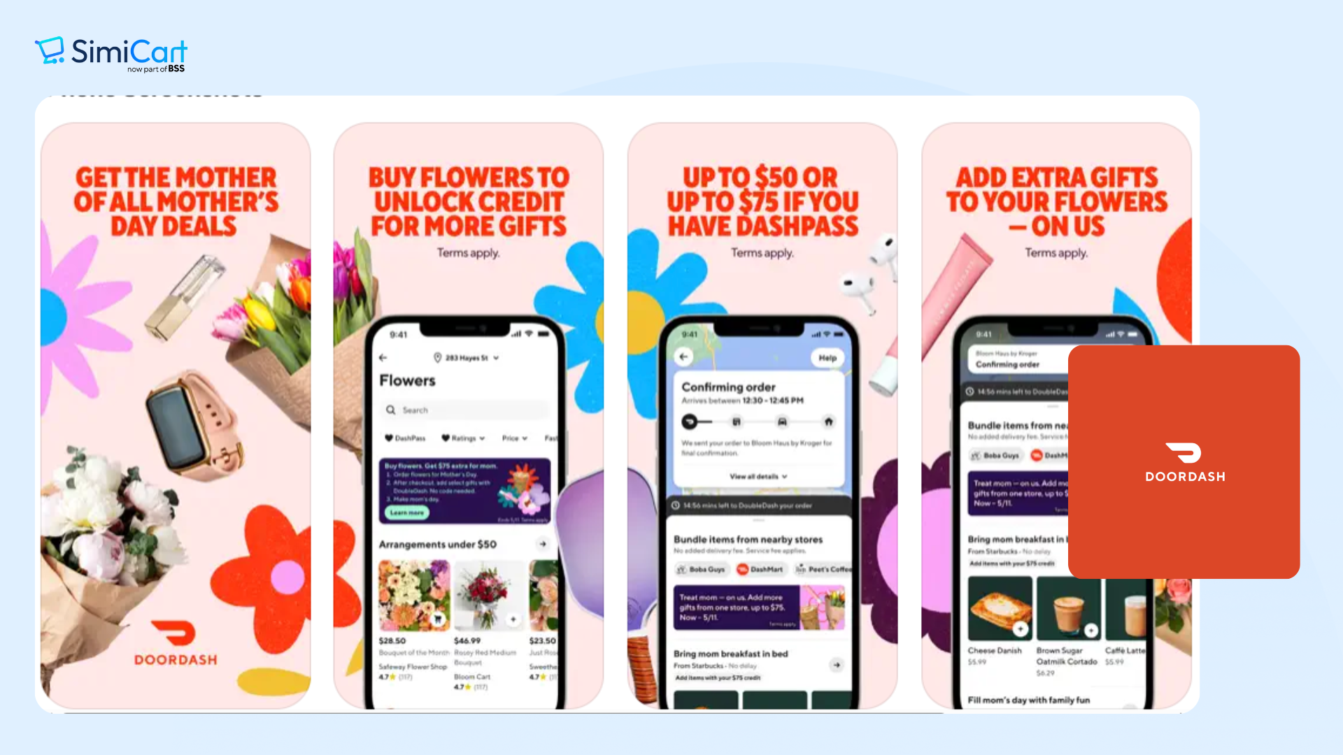 Doordash similiar app like instacart