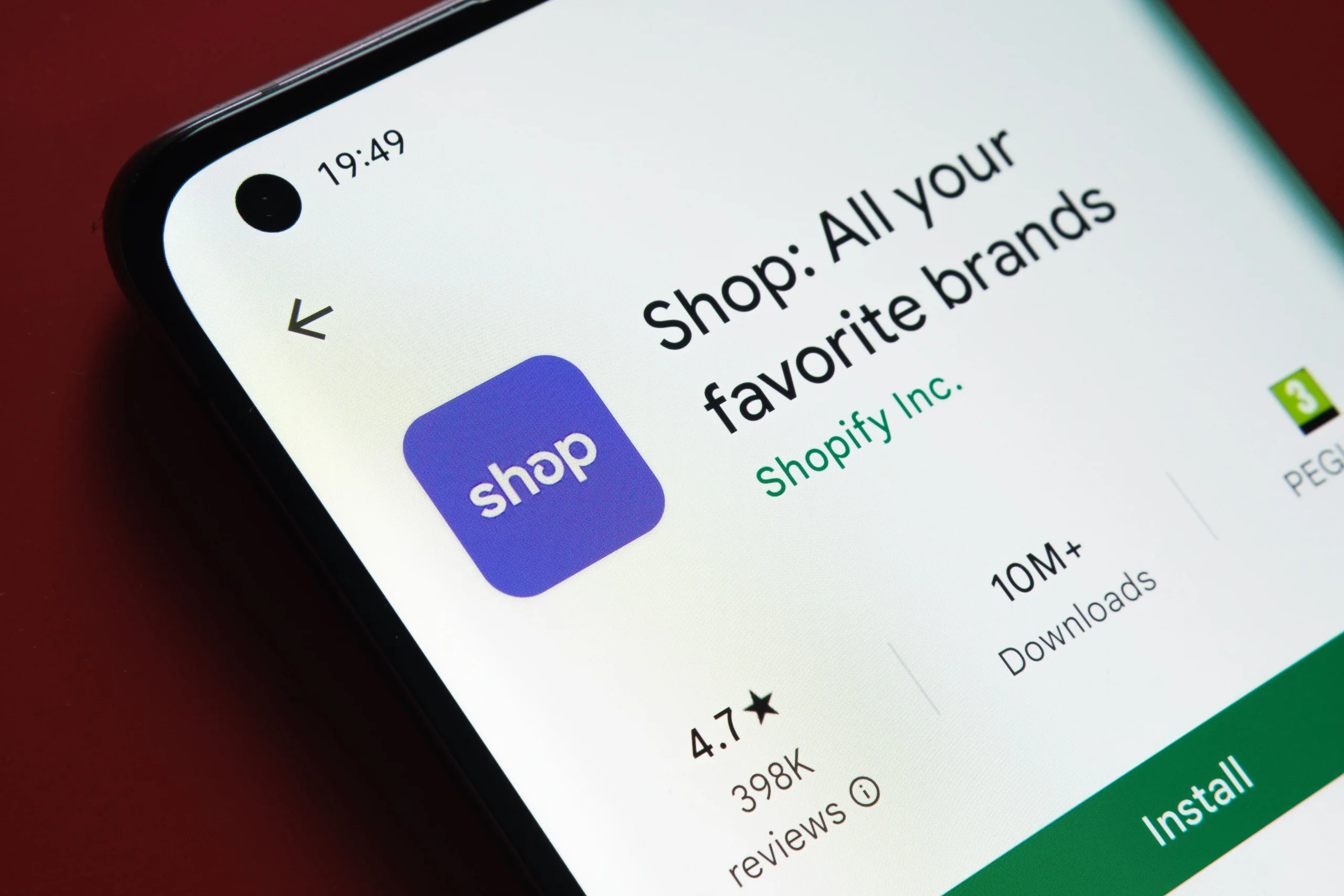 Shopify shop app