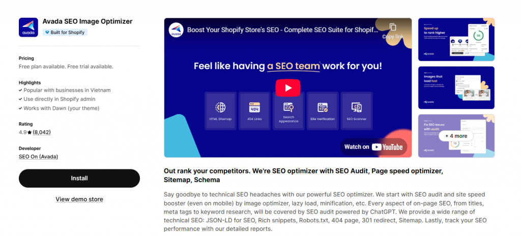 Avada SEO Image Optimizer