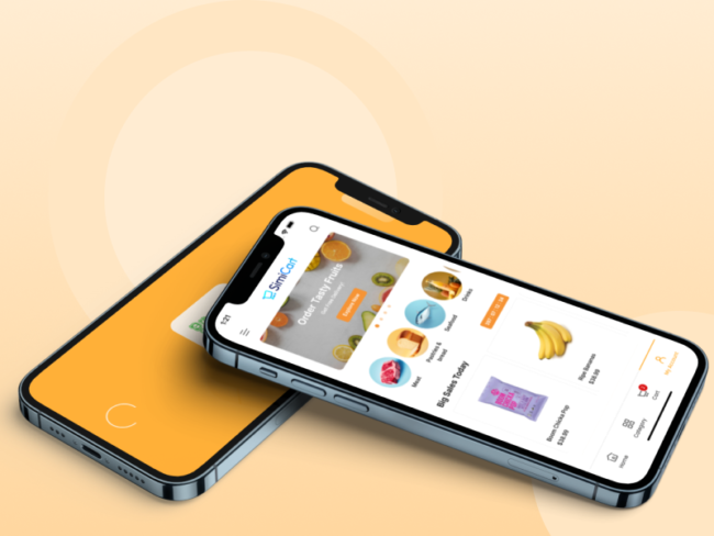 Grocery App Design For Shopify Store
