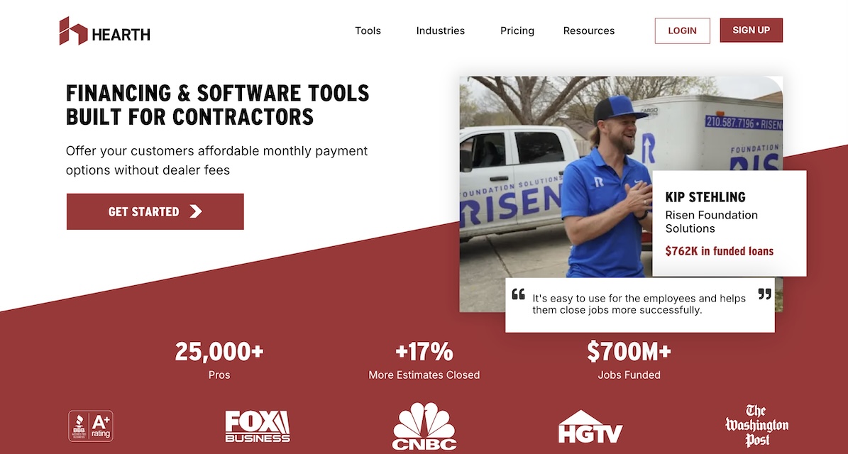 High-Converting Mobile App Hearth