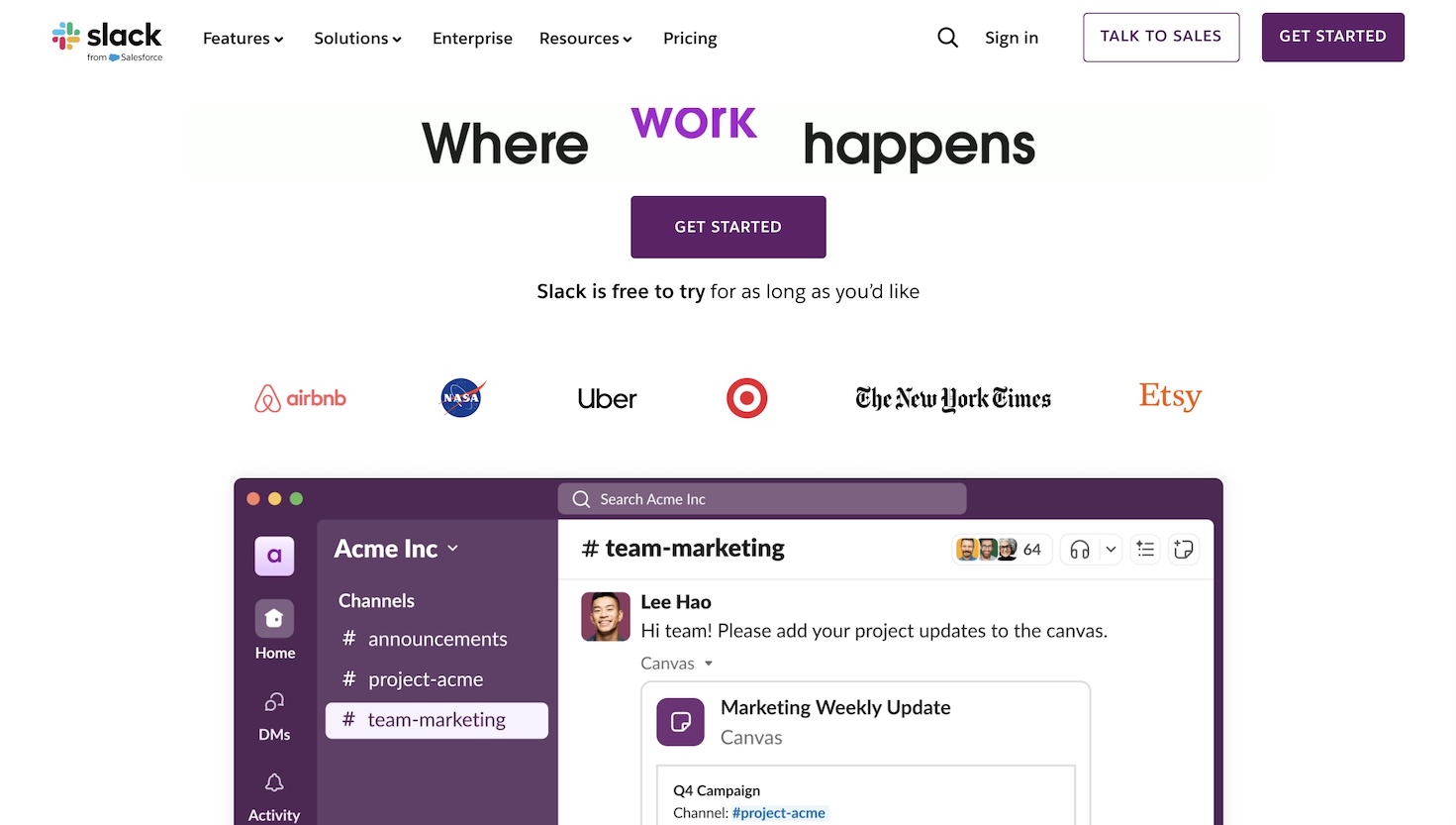 High-Converting Mobile App Slack