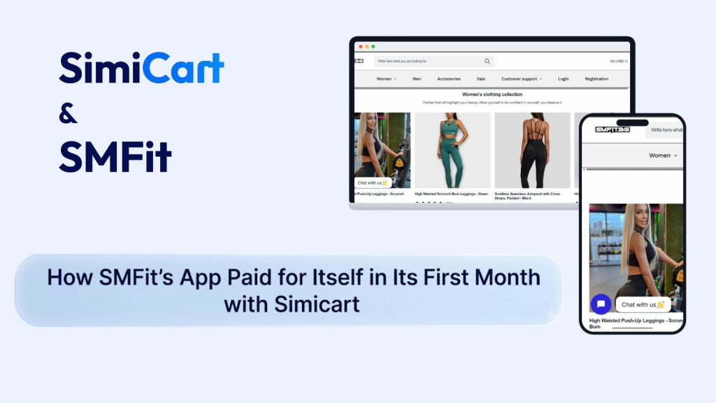 SMFit mobile app with Simicart