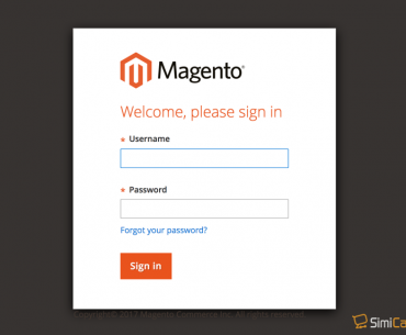 Magento Admin Login