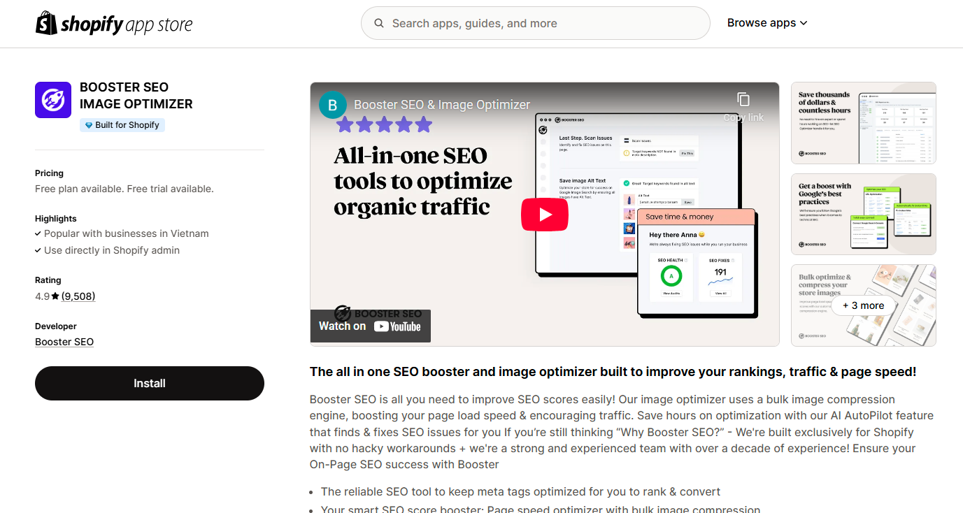 BOOSTER SEO IMAGE OPTIMIZER