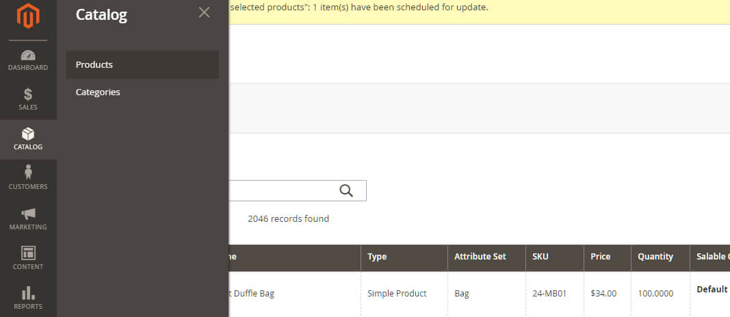 Catalog Products Magento 2