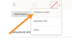 Choose a color Magento 2