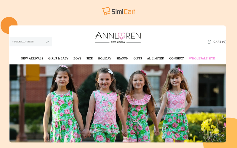 AnnLoren - kids clothing dropshipping suppliers