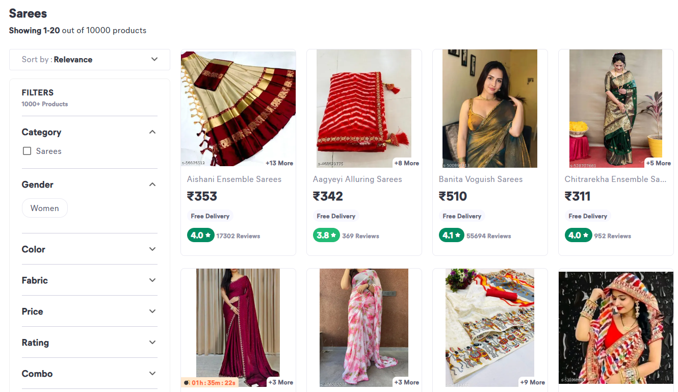 Ethnic Dresses for Women