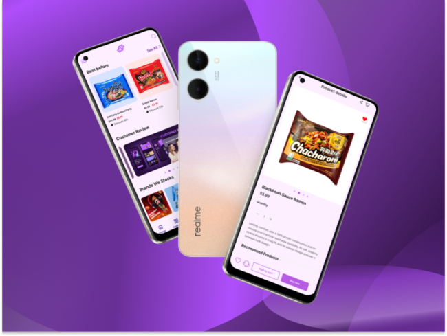 Grocery app design | Like Sweet City App