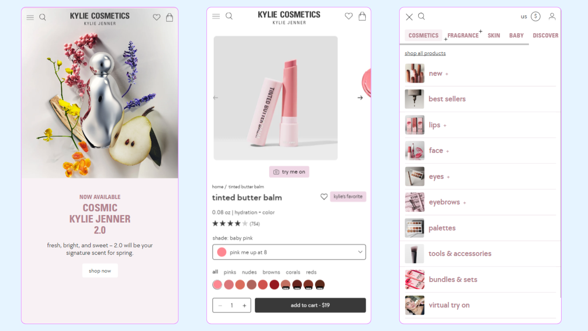 Kylie cosmetic on mobie first strategy