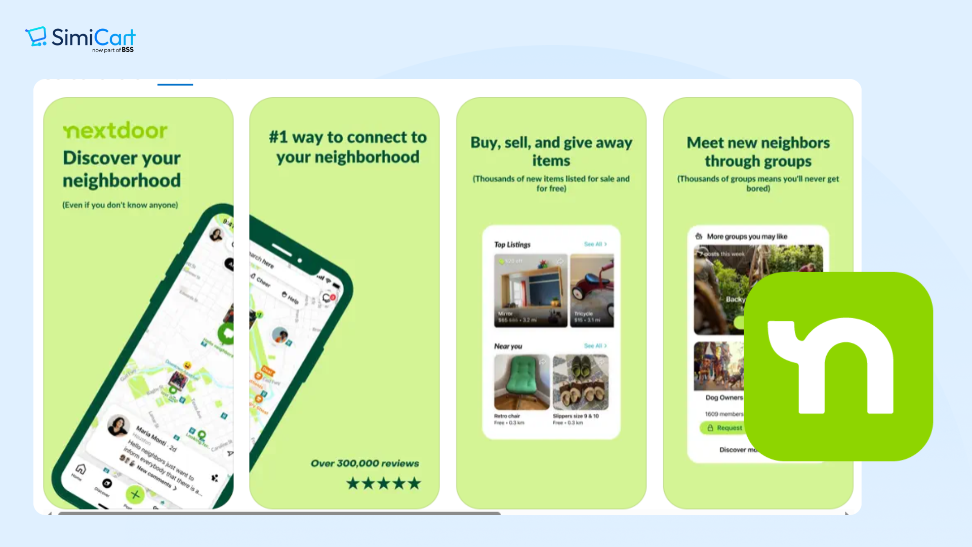 next-door apps like Facebook marketplace