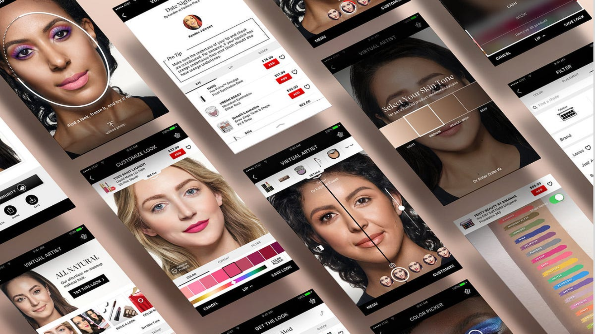 Digital Innovation Campaigns (Virtual Artist, Color IQ)