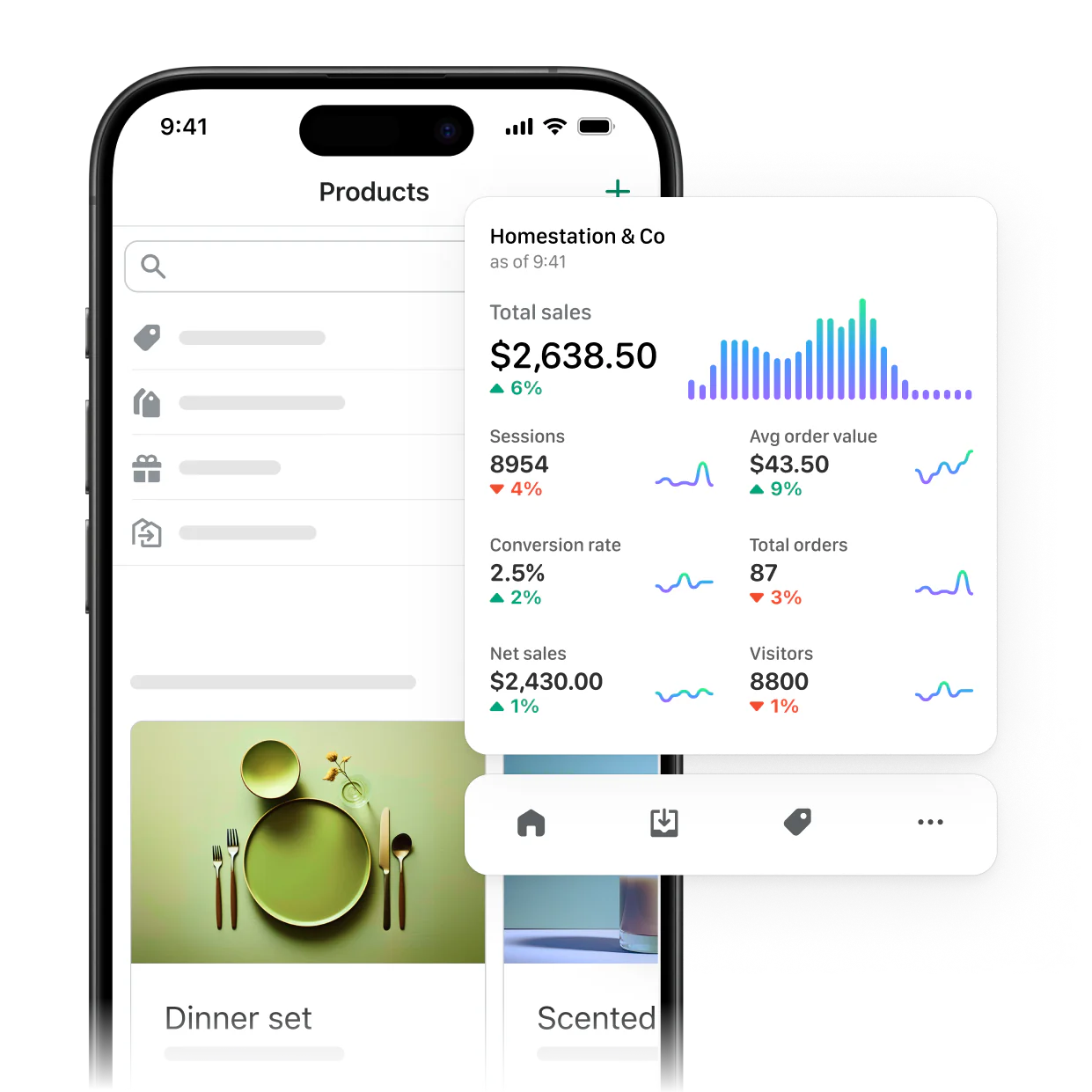 Shopify mobile app