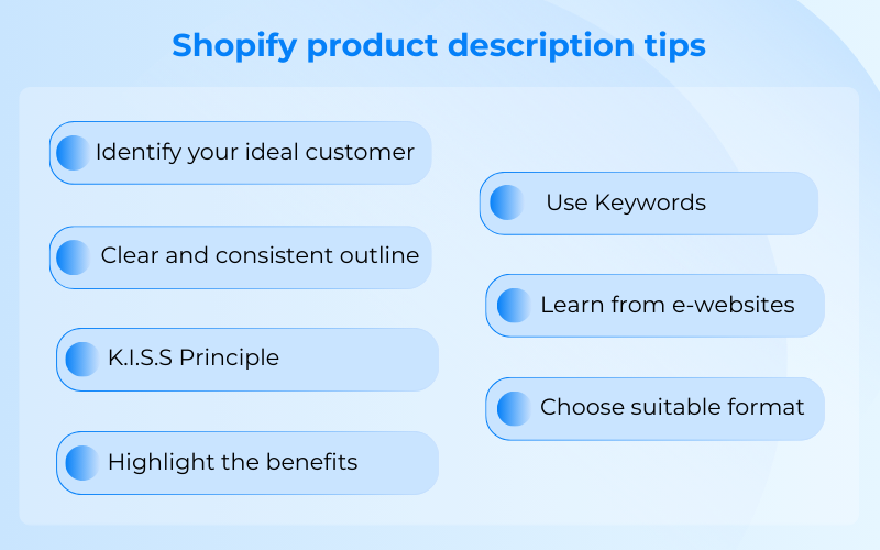 Tips to write an attractive product description