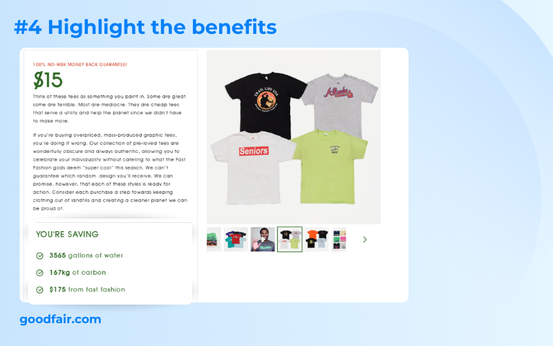 Highlight the benefits