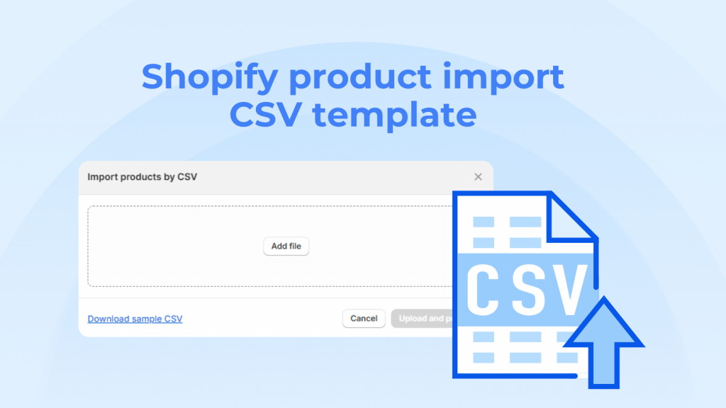 shopify products csv template