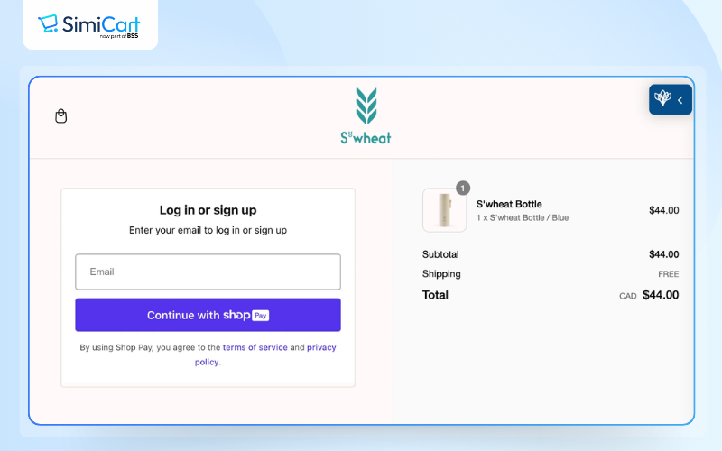 Streamlining checkout process