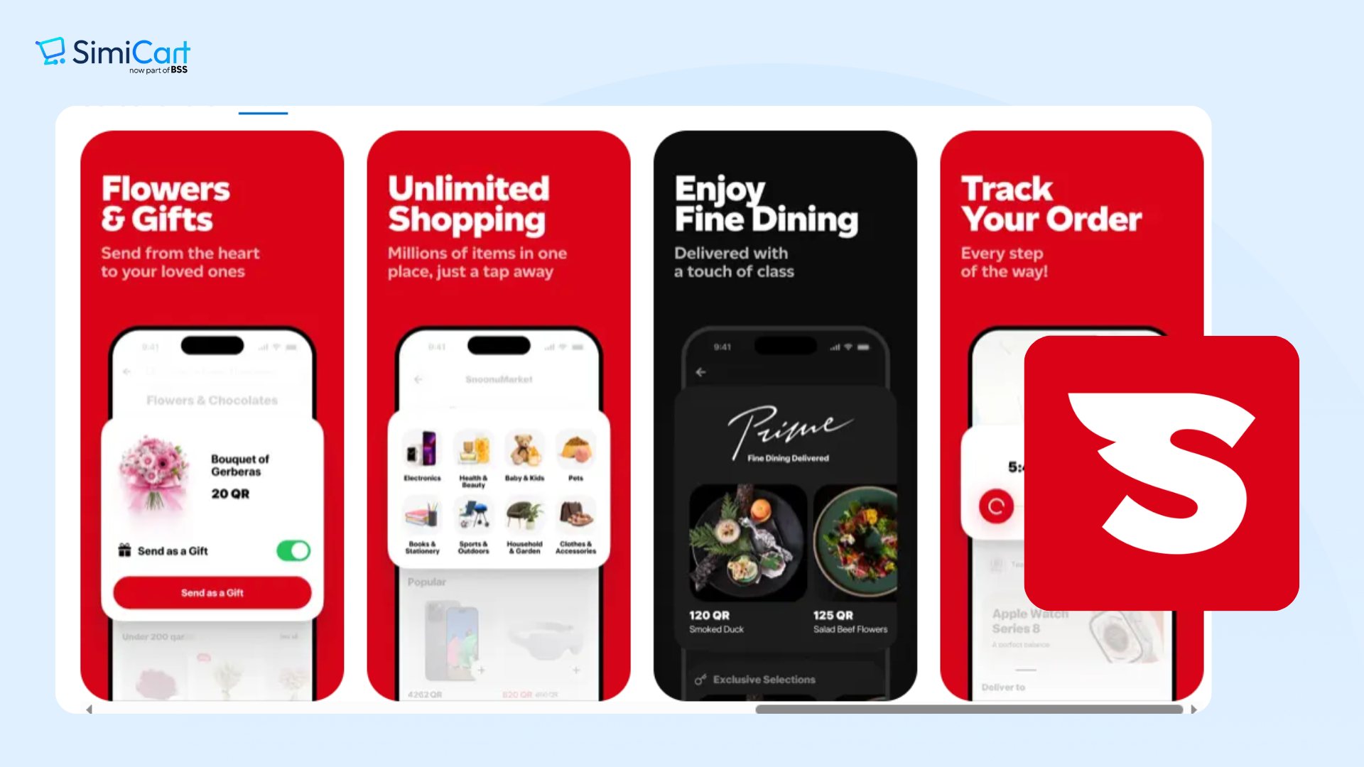 Snoonu Qatar online shopping app