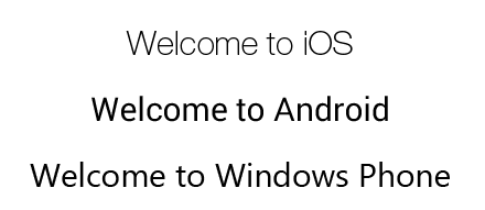 System fonts