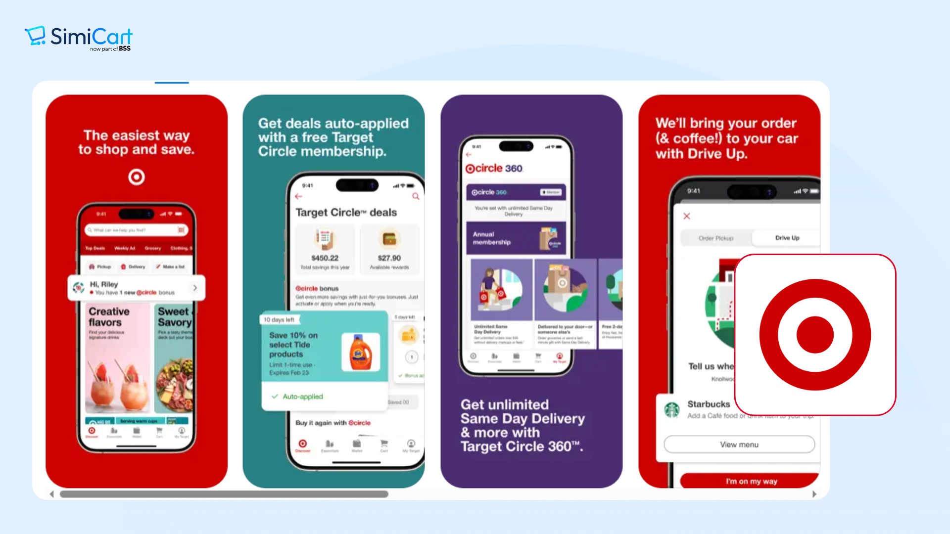 Target shopping app