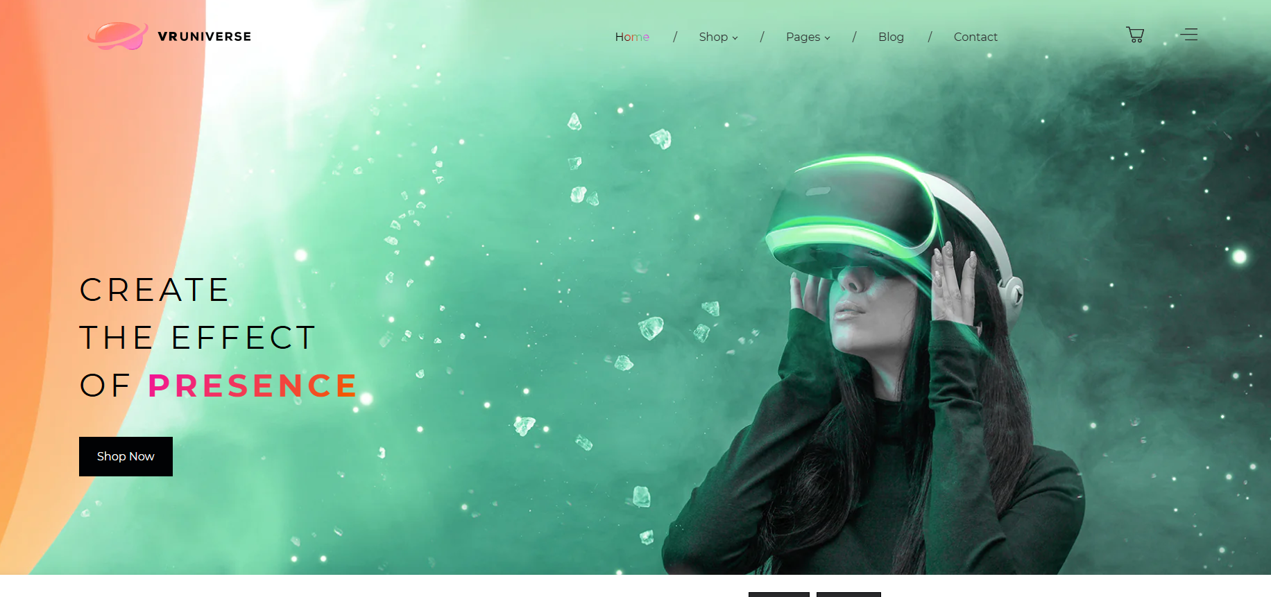 VRuniverse theme